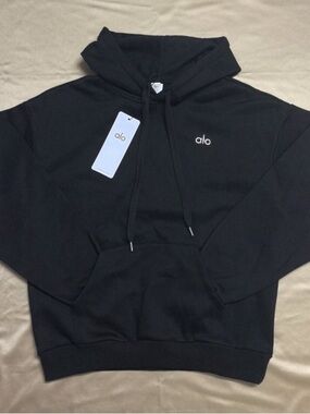 ⚡️ALO Yoga ⚡️Black Accolade Hoodie size M
